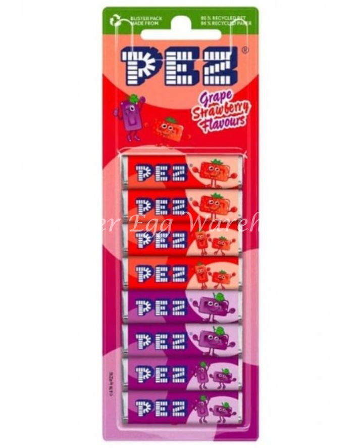 Pez Grape /  Strawberry  Refill  8.5g
