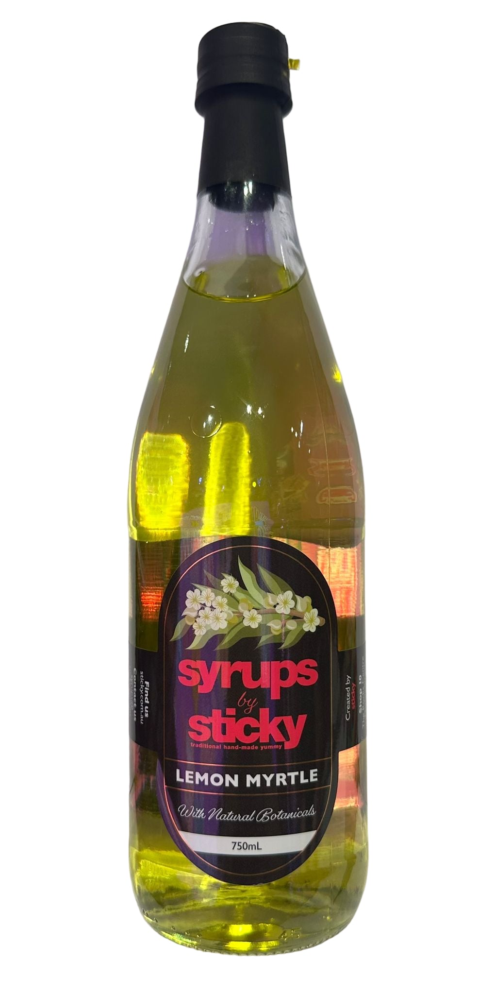 Lemon Myrtle Syrup 750ml – Tom's Confectionery Warehouse