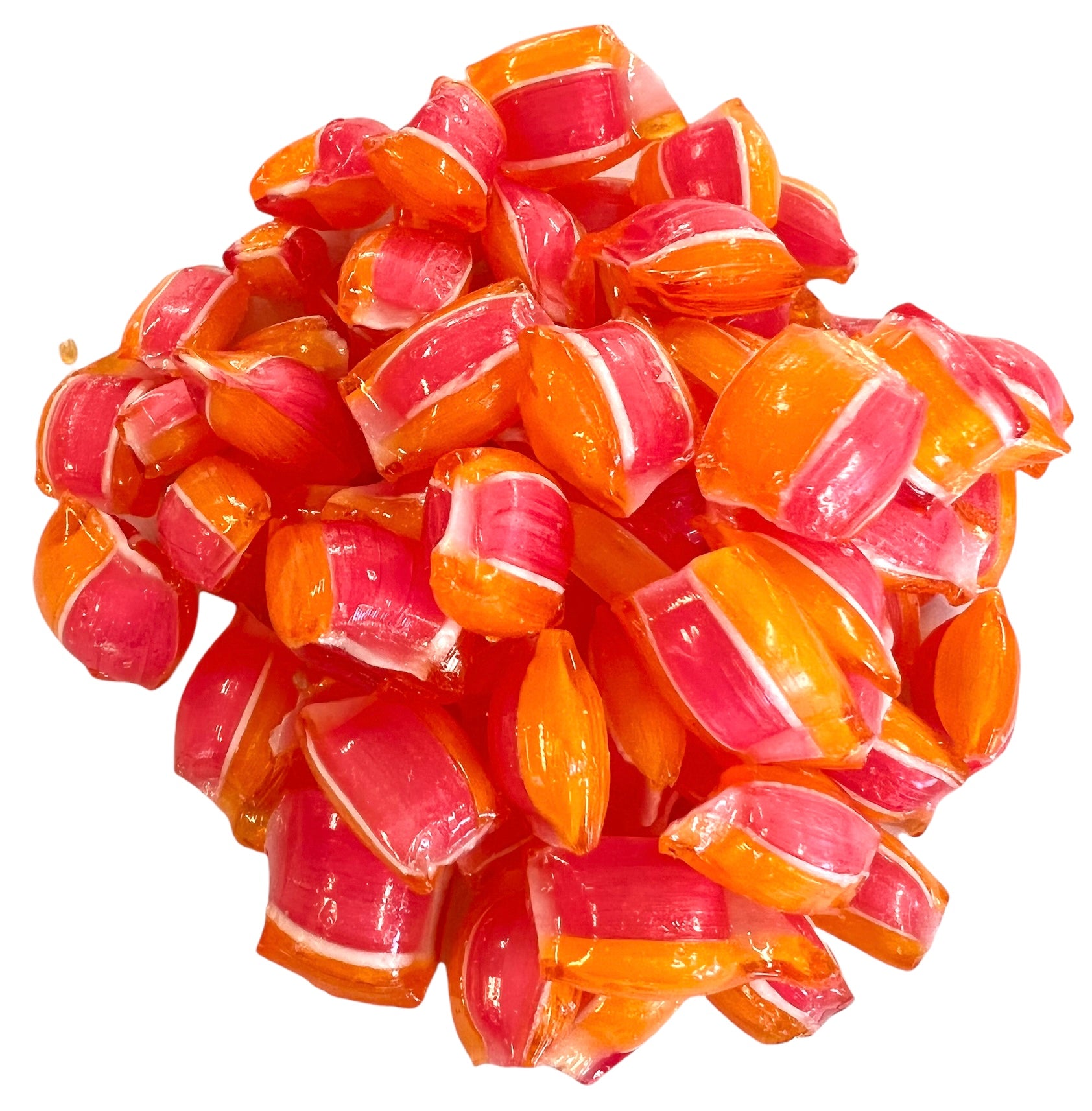 Sticky Peaches and Cream Pillows Bag 100g Tom's Confectionery Warehouse