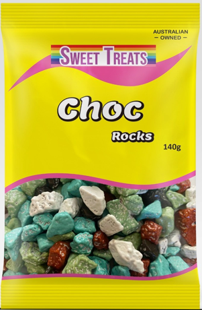 Sweet Treats Choc Rocks 140g
