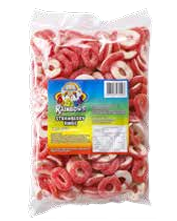 Dr Sugar Strawberry Rings 1kg