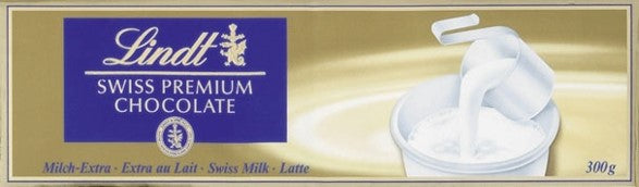 Lindt Gold Swiss Milk Chocolate Block 300g