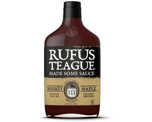 Rufus Teague Whisky Maple BBQ Sauce 425g