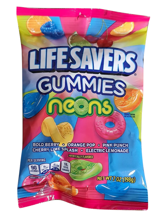 LIFESAVERS GUMMIES NEONS 198.4g