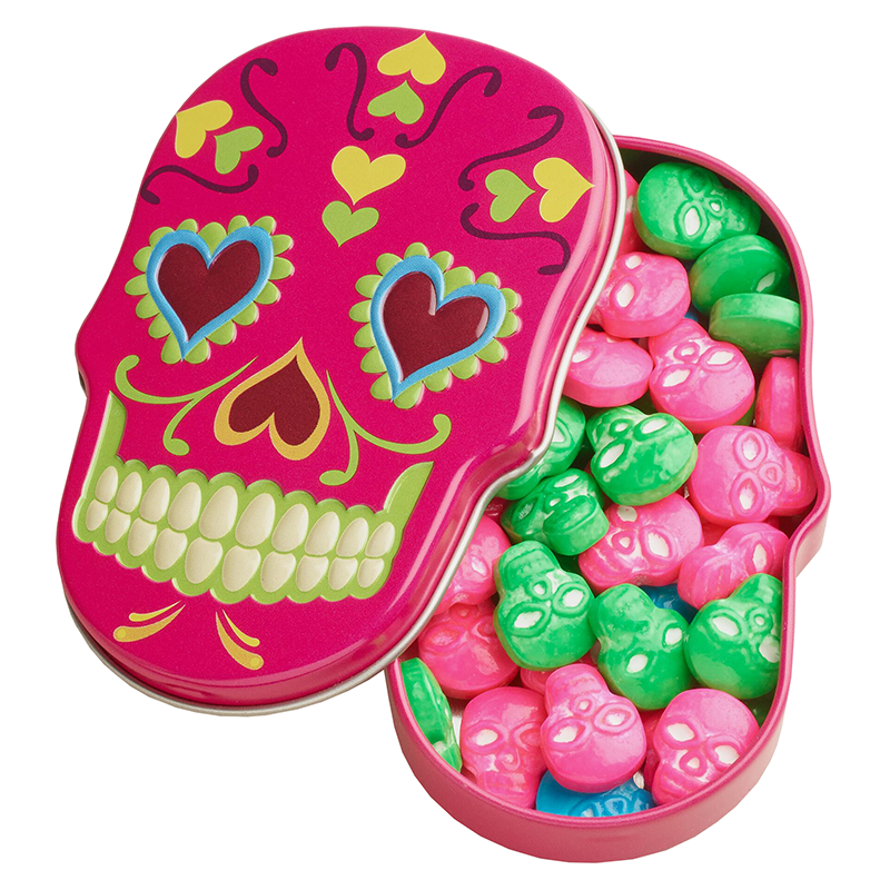 Boston America Sugar Skulls Tin 40g