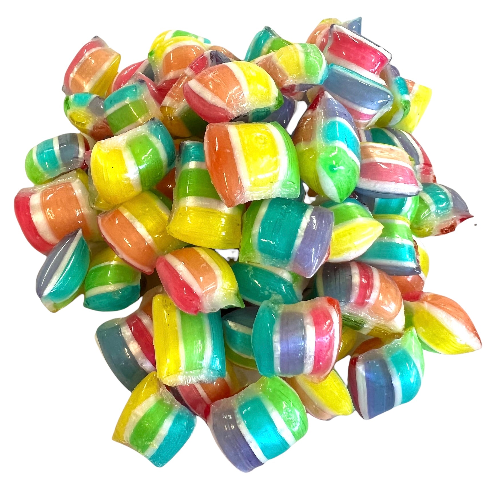 Blue Raspberry Candy Rocks Pillows Sticky - Rainbow Rock Pillows Bag 100g โ Tom's Confectionery Warehouse