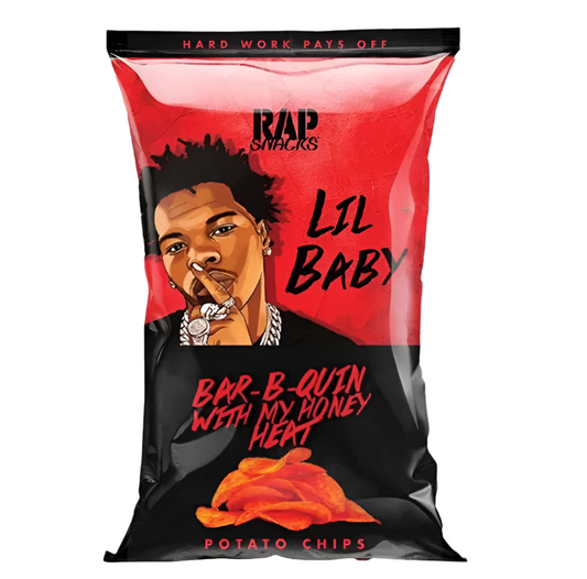 US Rap Snack Lil Baby BBQ Honey Heat 70g