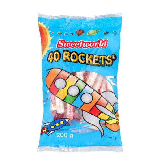Sweetworld 40 Rockets 200g