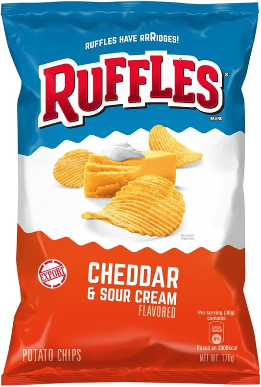 Ruffles Cheddar & Sour Cream 184g