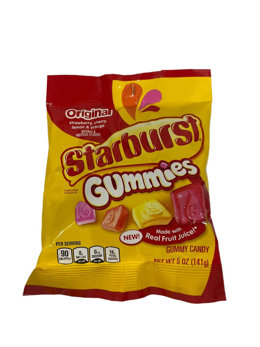 Starburst Gummies Strawberry, Cherry, Lemon  141g