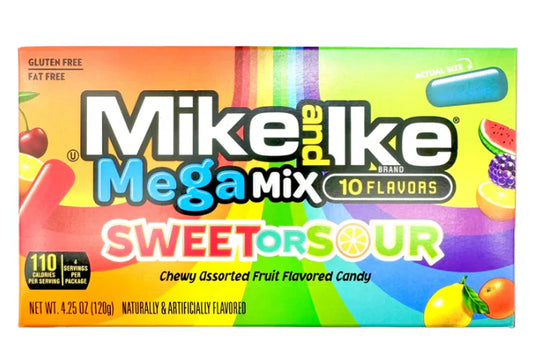 Mike & Ike Mega Mix Sour 120g
