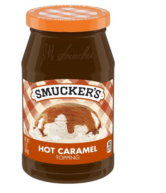 Smuckers Hot Caramel Topping 340g