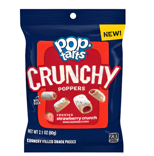 US Pop Tarts Strawberry Crunchy Poppers 60g
