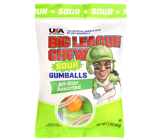 Big League Chew Sour Gumballs 85g