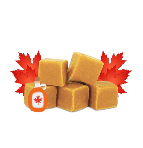 Kellys Maple Flavoured Fudge PCS 1kg BULK
