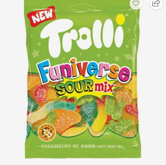 Trolli Funiverse  Sour Mix 100g