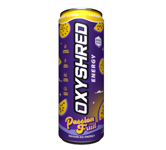 Oxyshred Energy Passion Fruit 355ml