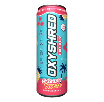 Oxyshred Energy Bahama Breeze 355ml