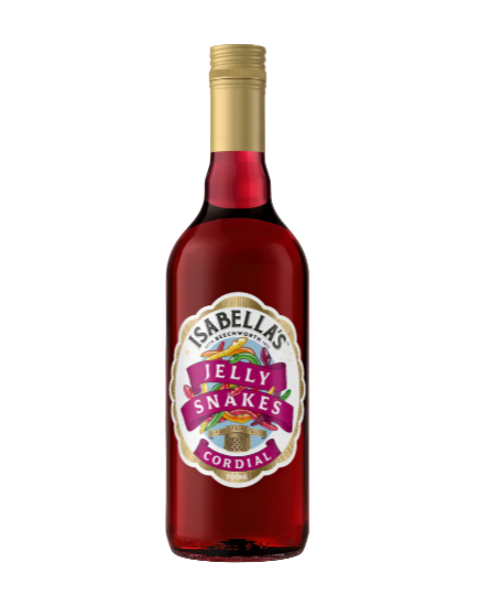 Isabella’s Cordial Jelly Snakes 700ml