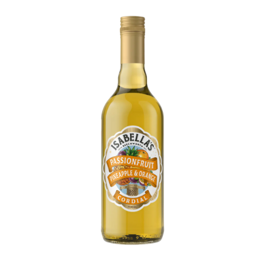 Isabella’s Cordial Passionfruit Pineapple & Orange 700ml