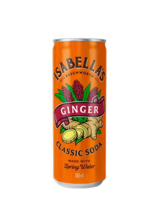 Isabella’s Classic Soda - Ginger 355ml