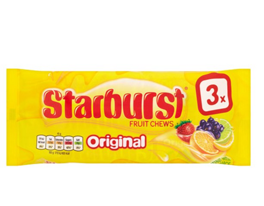 Starburst Fruit Chews 100g