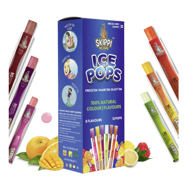 Skippi Ice Pops Blue 70ml