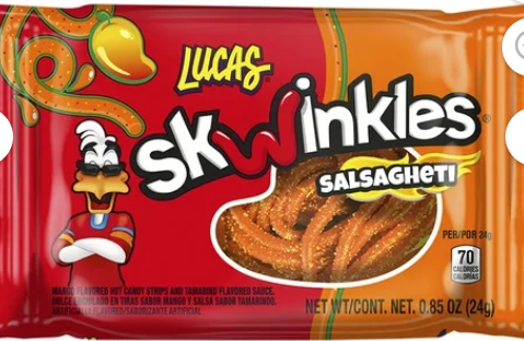 Lucas Skwinkles Salsagheti Mango  24g