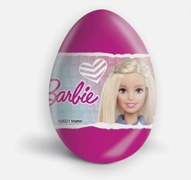 Zaini Egg Barbie 20g - Tom's Confectionery Warehouse