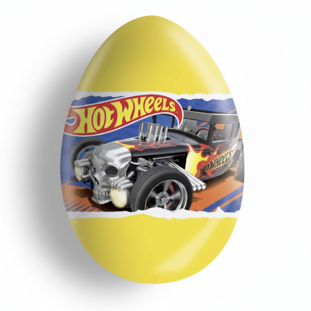 Zaini Egg Hot Wheels 20g