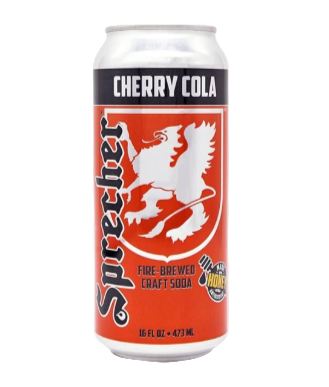 Sprecher Fire Brewed Cherry Cola 473ml - Tom's Confectionery Warehouse