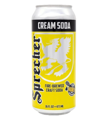 Sprecher Fire Brewed Cream Soda 473ml - Tom's Confectionery Warehouse