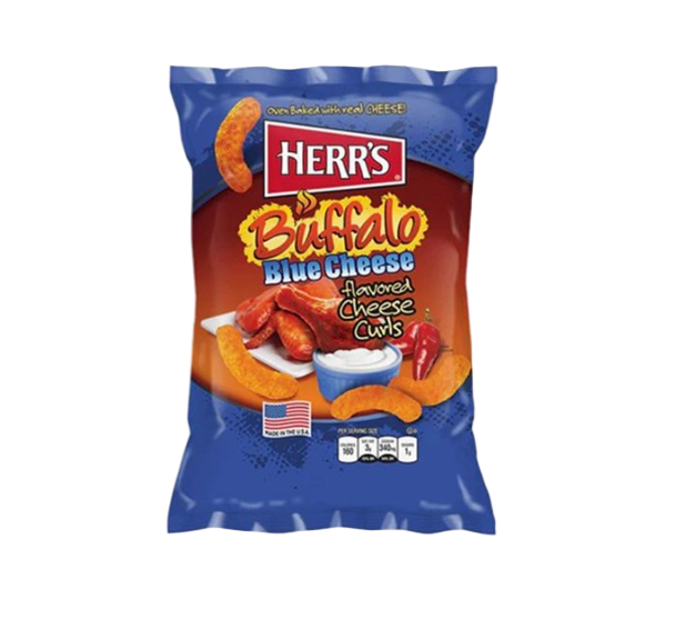 US Herr's Blue Cheese Curls 170g