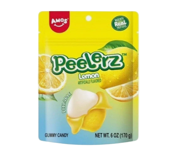 Amos Peel Gummy Lemon 170g