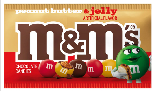 US M&M's Peanut Butter & Jelly 46.2g