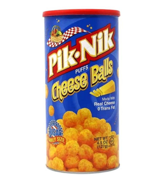 US Pik Nik Cheese Balls 127g