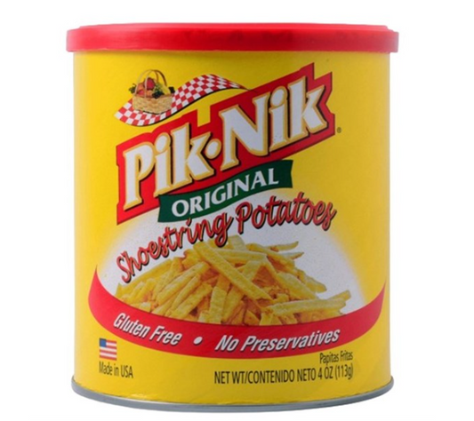 US Pik Nik Cheddar Cheese 113g - Tom's Confectionery Warehouse