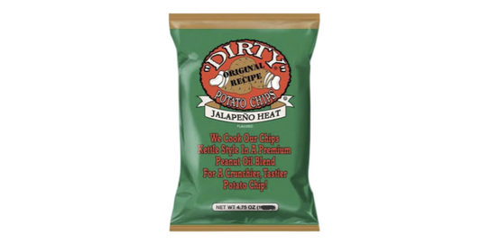 Dirty Potato Chips Jalapeno Heat 56.7g