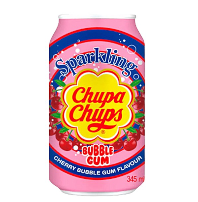 Chupa Chups Cherry Bubble Gum 345ml