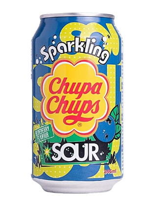 Chupa Chups Sour Blueberry 345ml