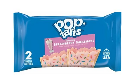 US Pop Tarts Frosted Strawberry Milkshake 96g
