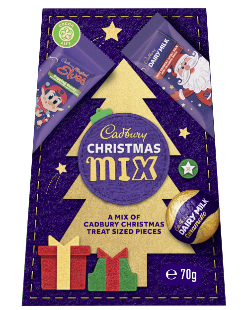 Cadbury Christmas Mix Giftbox 70g