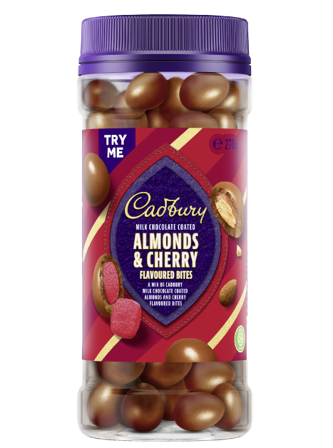 Cadbury Milk Chocolate Coated Almonds & Cherry 270g