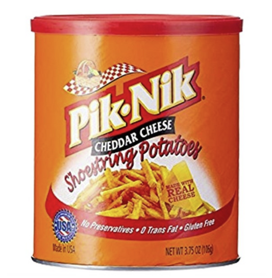 US Pik Nik Cheddar Cheese 113g
