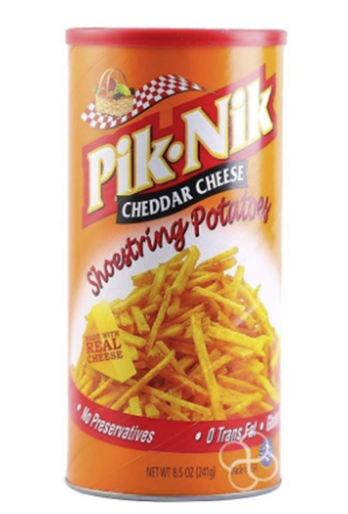 US Pik Nik Cheddar Cheese 255g