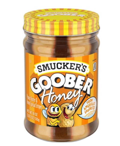 US Smucker's Goober Honey & PB 510g - Tom's Confectionery Warehouse