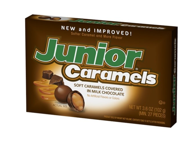 US Junior Caramels 102g