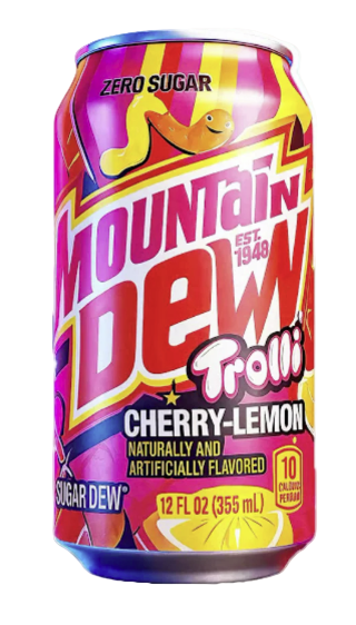 US Mountain Dew Trolli 355ml