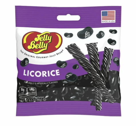 US Jelly Belly Licorice 99g