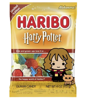 Haribo Harry Potter Gummi Candy Hermione Edition 113g